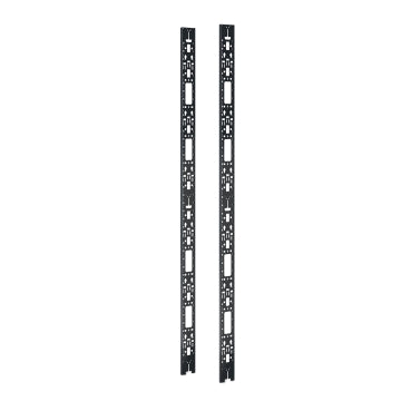 APC NetShelter SX Vertical Cable Organizer, 42U, Zero U, Pack of 2, (AR7502)