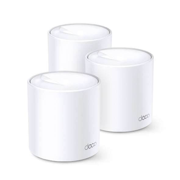 TP-Link Deco X20 AX1800 Whole Home Mesh Wi-Fi 6 System, Dual-Band, 3-Pack, (Deco X20(3-pack))