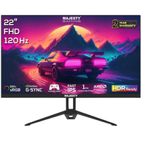 Monitor Majesty 221k518 Gaming 22 inch Flat Full HD 120 Hz 1 ms, IPS