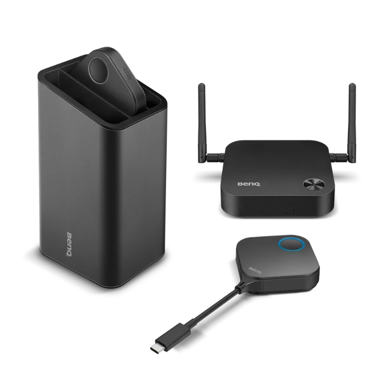 BenQ InstaShow WDC10C USB-C Wireless Presentation System, Plug and Play, No Software Required, 1080p, 2 USB-C Buttons, (WDC10C)