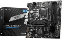 MotherboardMSI B760M-P Pro 1700 12Th/13Th,911-7E02-029, Black