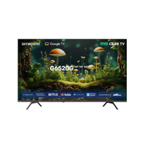 Skyworth 60G6520G 60" 4K UHD Smart LED TV, Google TV, HDR, Wi-Fi, (60G6520G)
