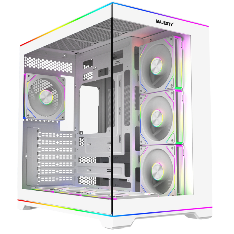 CASE MAJESTY ORION GAMING 7ARGB FAN WITH HUB CASE-211