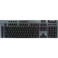 Logitech G G915 X LIGHTSPEED Low Profile Wireless RGB Mechanical Gaming Keyboard, Black, 920 012676