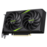 Manli GeForce RTX 5060 8GB GDDR7 dual-fan graphics card, angled view (M-N506NV2/D78G-M2677)