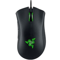 Razer DeathAdder Essential Wired Gaming Mouse, 6400 DPI Optical Sensor, 1000Hz, 5 Programmable Buttons, Ergonomic, Black, (RZ01-03850100-R3M1)