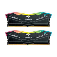 TeamGroup T-Force Delta RGB 64GB (2x32GB) DDR5-5200 CL40 Desktop Memory Kit, Black, (FF3D564G5200HC40CDC01)
