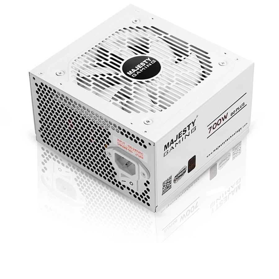 Majesty MPS700 700W power supply white front view