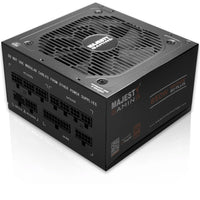 Majesty MPS850 850W Bronze power supply black front view