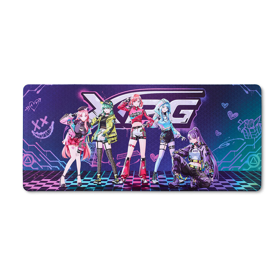 XPG FRONTLINE XL XTREME SAGA 04 gaming mouse pad front view