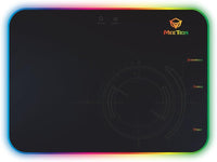 Meetion MT-P010 RGB backlit mouse pad top view