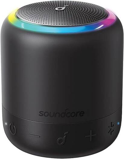 Soundcore Mini 3 Pro Bluetooth speaker black front view
