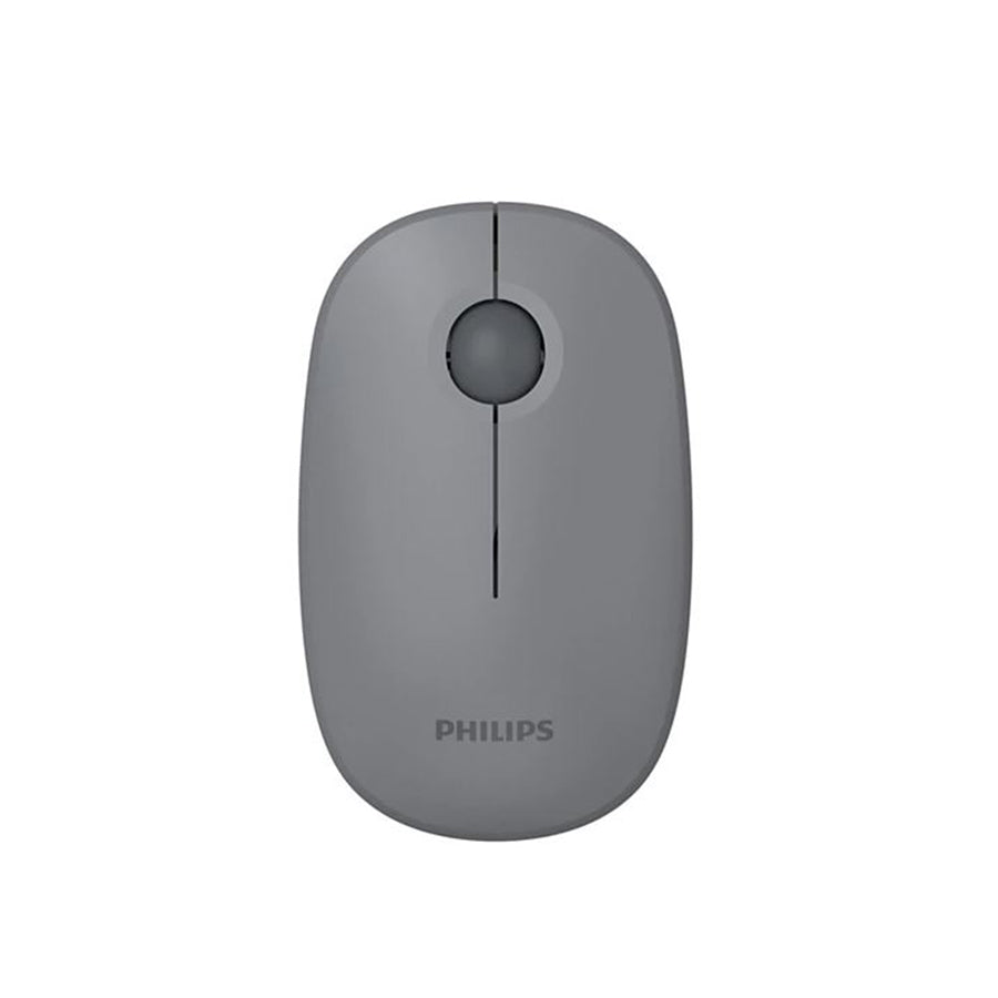 Philips SPK7378 wireless mouse grey front view