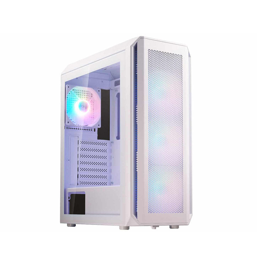 XPG VALOR AIR PLUS White case front view
