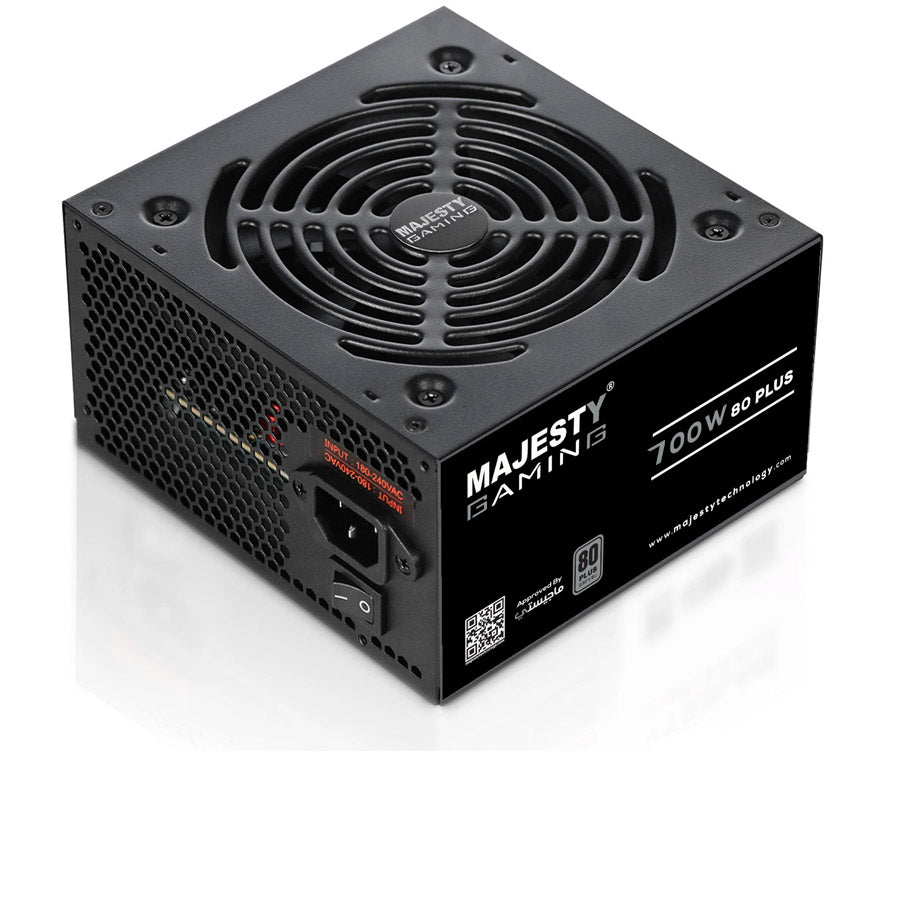 Majesty MPS700 700W power supply black front view