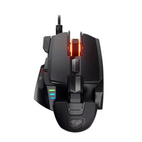 Cougar 700M EVO RGB gaming mouse and CONTROL 2 mouse pad bundle front view