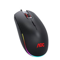 AOC GM500 RGB gaming mouse top view