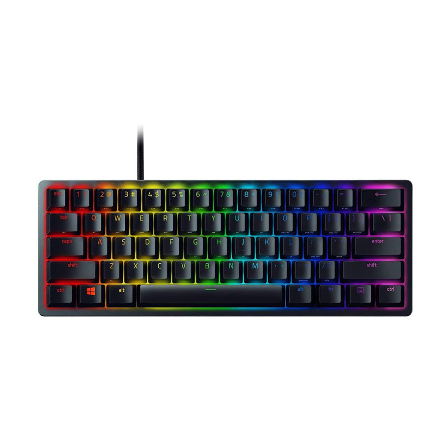 Razer Huntsman Mini 60% optical gaming keyboard front view