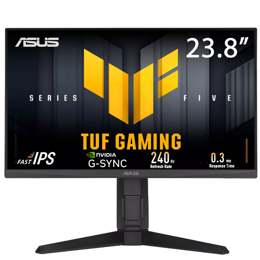 ASUS TUF Gaming VG249QML5A monitor front view
