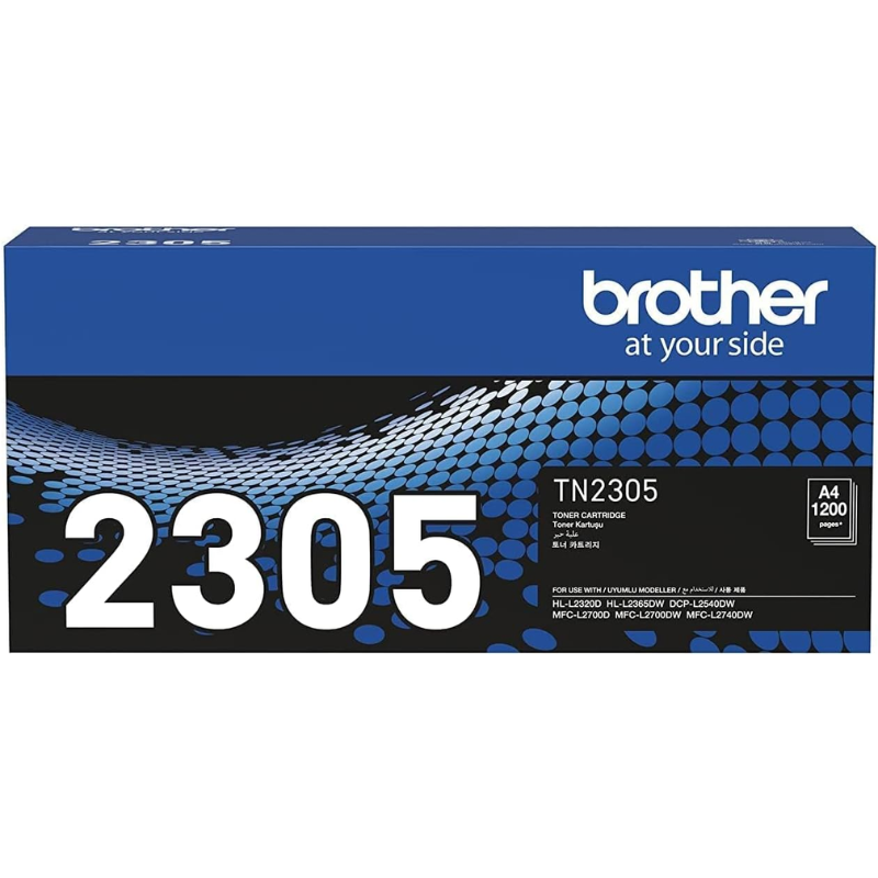 Brother TN-2305 Original Toner Cartridge - Black, 1200 Pages