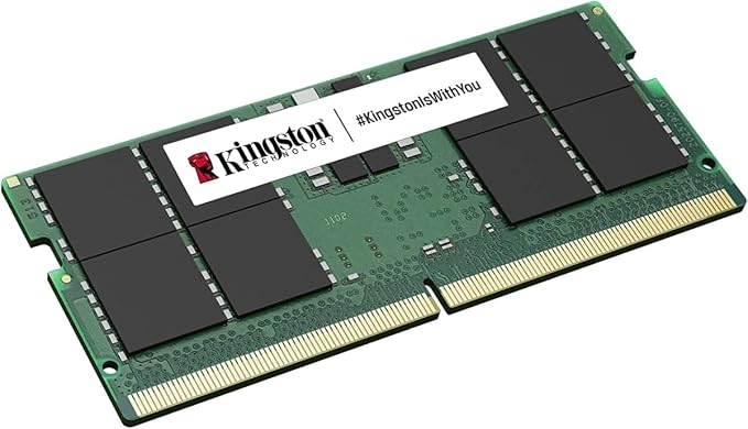 Kingston 16GB DDR5 5600MHz SODIMM Laptop Memory - KVR56S46BS8-16