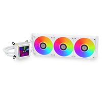 Lian Li Liquid Cooler Processor LCD 360 (G89 GA2ALCD36W 00), White