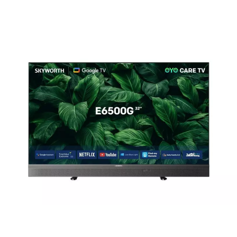 Skyworth 42E6500G 42" Full HD Smart LED TV, Google TV, VA Panel, 60Hz, Dolby Audio 2x10W, Wi-Fi, (42E6500G)