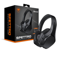 Cougar Spettro Bluetooth ANC headset black front view