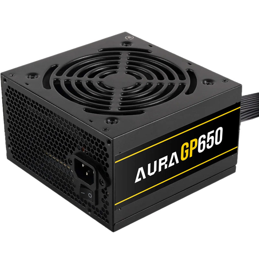 GAMDIAS AURA GP650 650W power supply front view