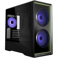 Lian Li Vector V150 INF black PC case front view
