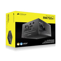 Corsair RM750x SHIFT 750W power supply front view