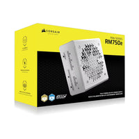 Corsair RM750e White power supply front view