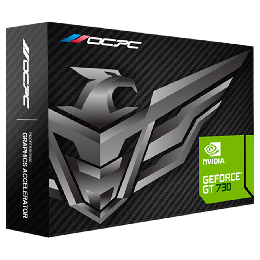 OCPC GeForce GT 730 4GB DDR3 graphics card front view