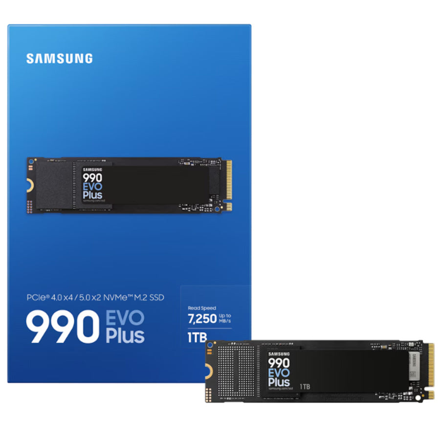 Samsung 990 EVO Plus 1TB front view