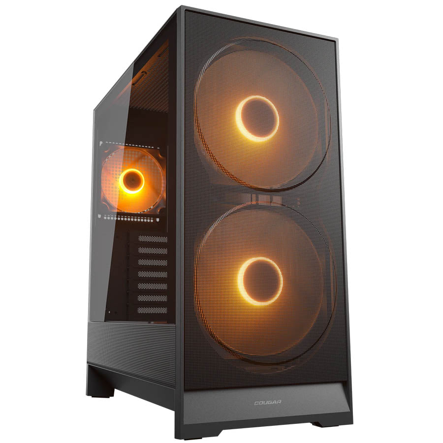 Cougar Airface 180 RGB black case main product view