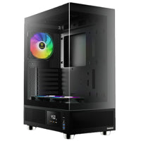 Gamdias Atlas E1 black case main product view
