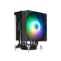 Xander Whirlwind Pro ARGB CPU air cooler black front view