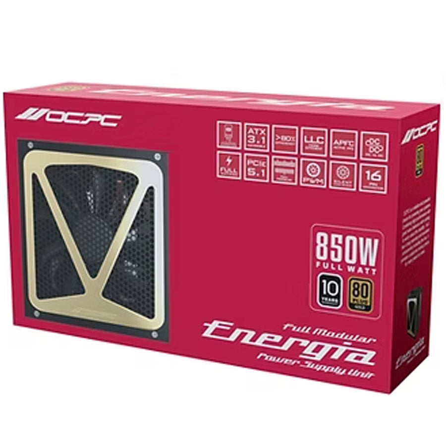 OCPC ENERGIA II GD850M power supply front view