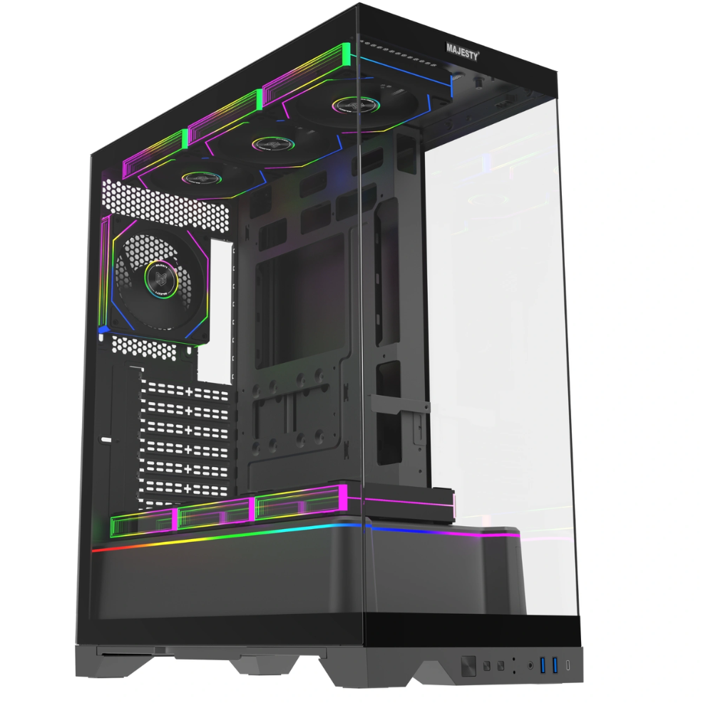 Case Majesty Gaming ARGB 204 Black