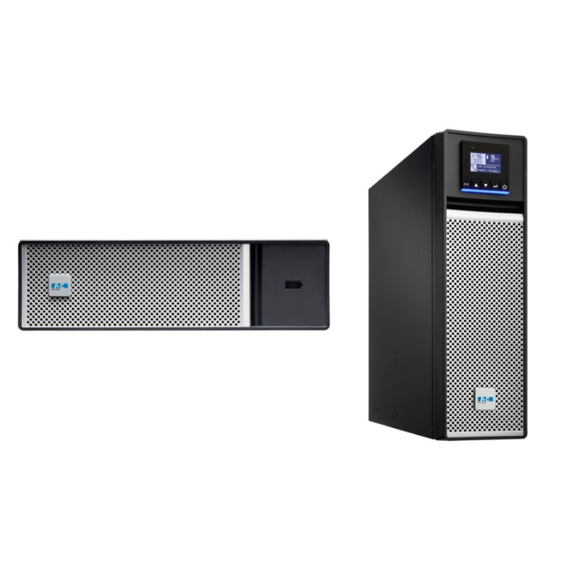 Eaton 5PX Gen2 Line-Interactive UPS 3000VA / 3000W, 230V, Rack/Tower 3U, with 5PX Gen2 Extended Battery Module (5PXEBM72RT3UG2), (5PX3000iRT3UG2)