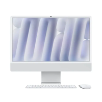 Apple iMac 24-inch MWUV3AB/A - M4 Chip 10-Core, 16GB RAM, 512GB SSD, 4.5K Retina, Silver