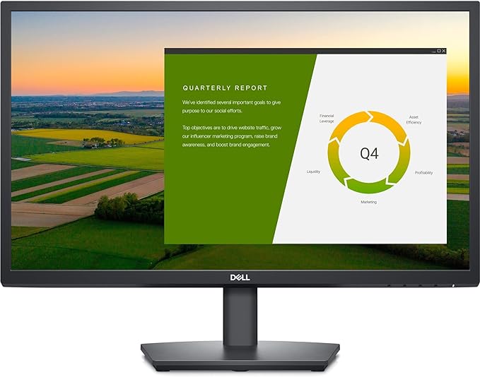 Monitor Dell E2422HS Full HD, 23.8 inch, 60 Hz, Black