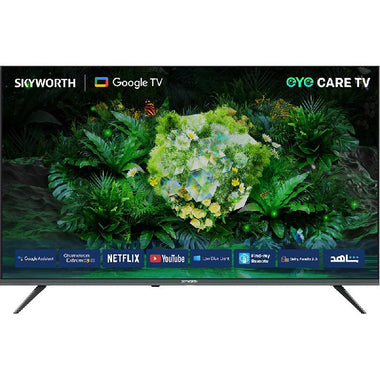 Skyworth 50G6500G 50" 4K UHD Smart LED TV, Google TV, 60Hz, 2x 10W Speakers, Wi-Fi, Bluetooth, Black, (50G6500G)