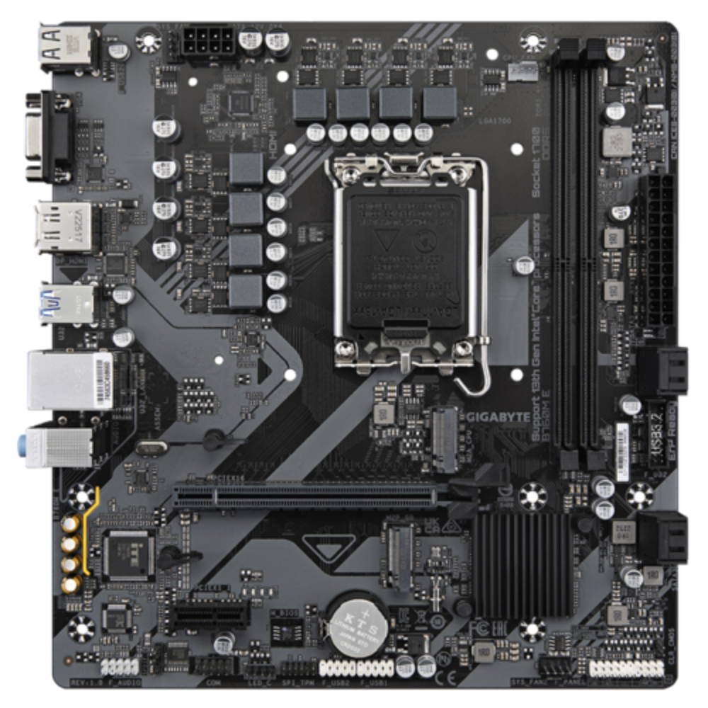 Motherboard Gigabyte B760M E Gaming, DDR 5, LGA1700