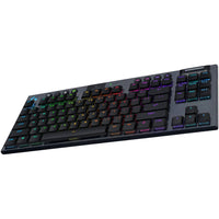 لوجيتك G915 X LIGHTSPEED TKL لوحة مفاتيح ميكانيكية، مفاتيح لمسية، (920-012721)، أسود