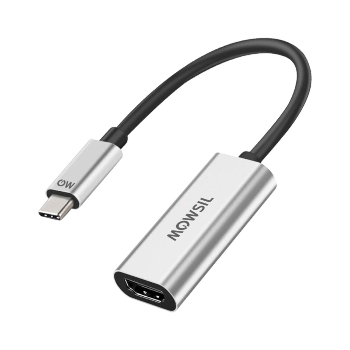 Mowsil USB-C to HDMI Adapter, 4K Output, Plug and Play, (MOCHD)