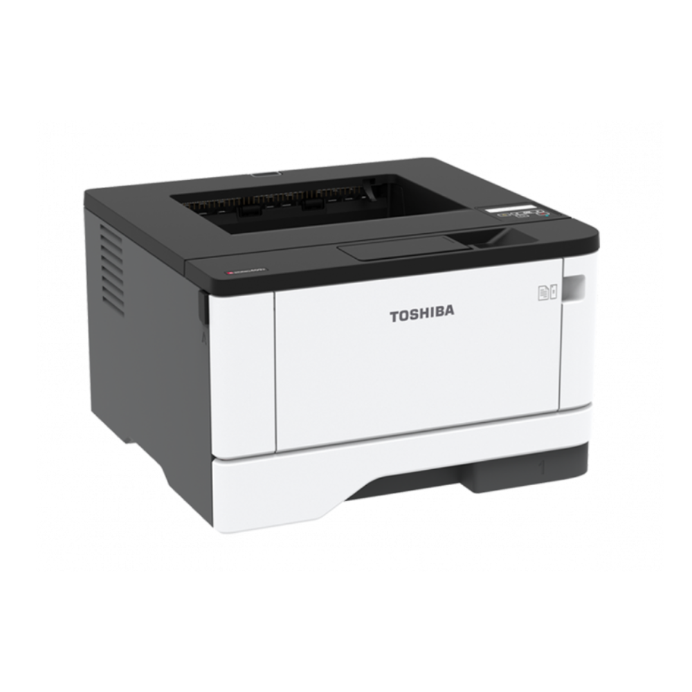 Toshiba e-STUDIO409P A4 Mono Laser Printer, 40 ppm, Auto Duplex, Gigabit Ethernet, Wireless, AirPrint/Mopria, (e-STUDIO409P)