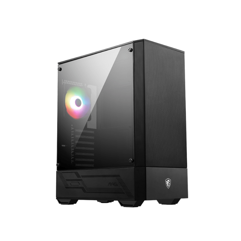 Case MSI MAG FORGE 110R, ARGB, Gaming, Black