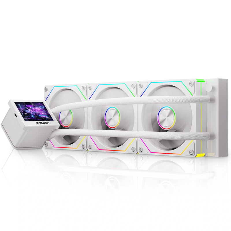 Majesty DIGITEL LIQUID COOLER 360MM ARGB LCD (CLL-301 W)