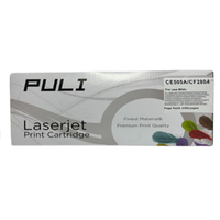 PULI Compatible Black Toner Cartridge CE505A / CF280A (05A / 80A), for HP LaserJet P2035/P2055 & Pro 400 M401/M425, (CE505A-CF280A)